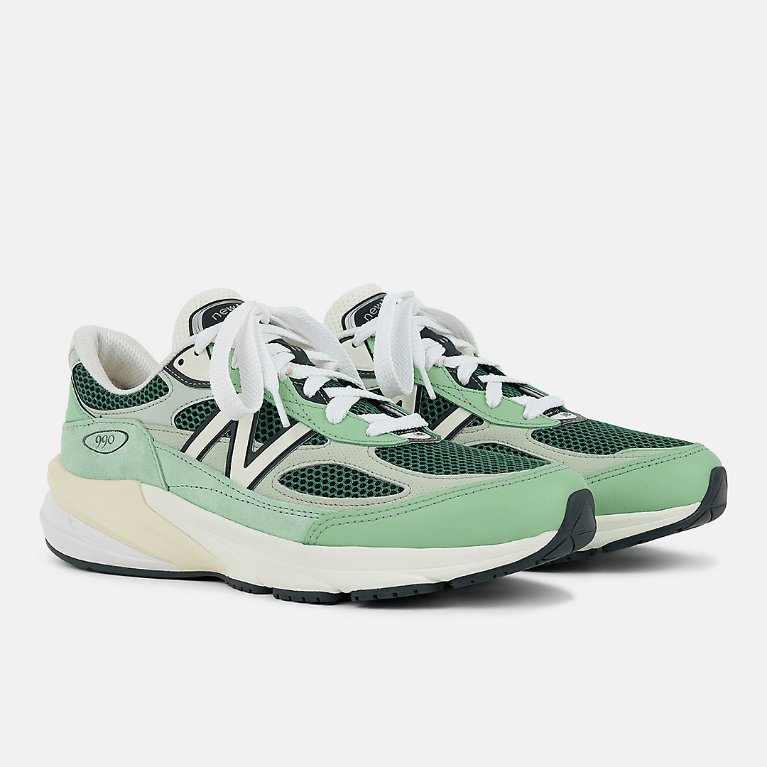 Men's New Balance 990v6 Avocado Natural Mint Shoes