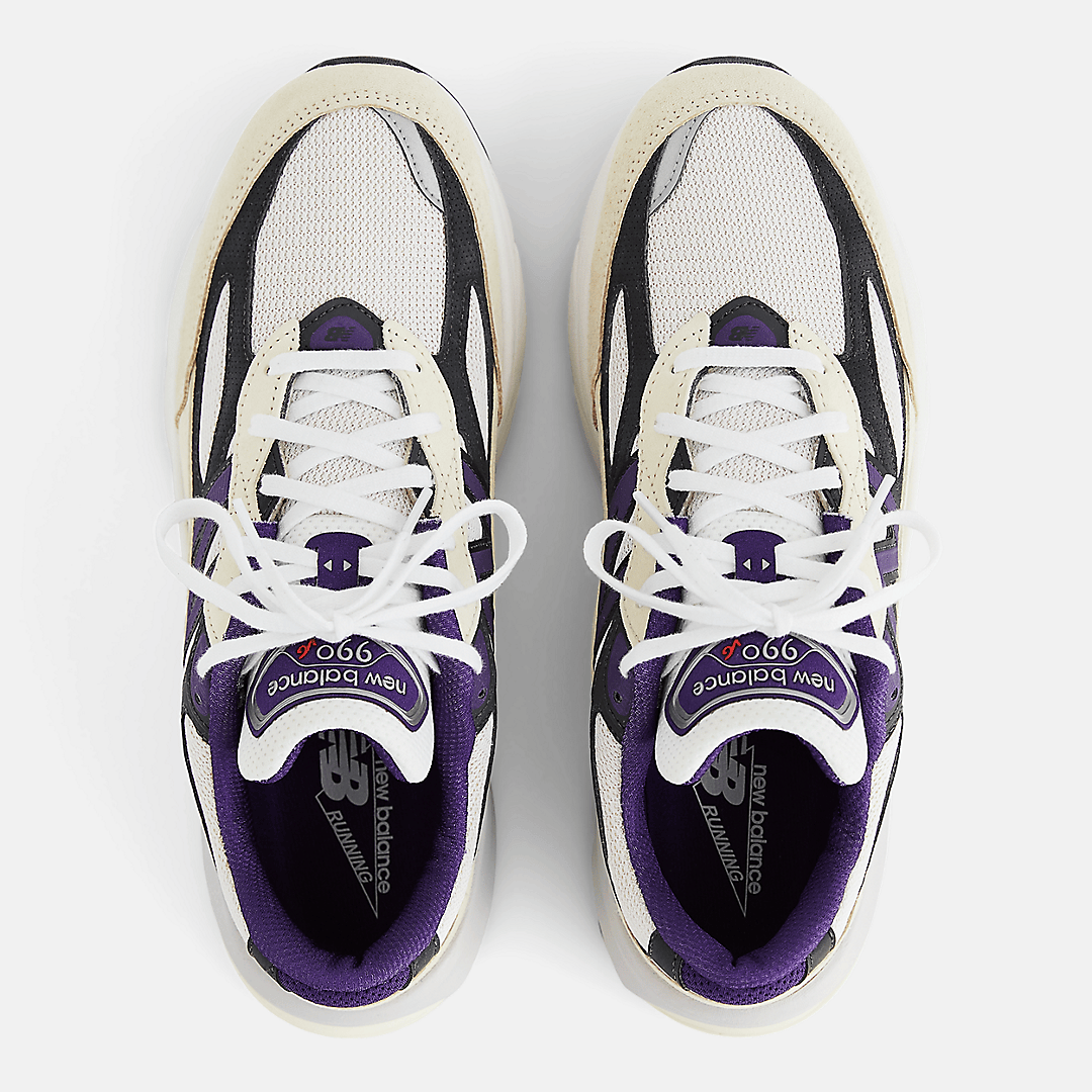 Men's New Balance 990v6 Black Plum Shoes