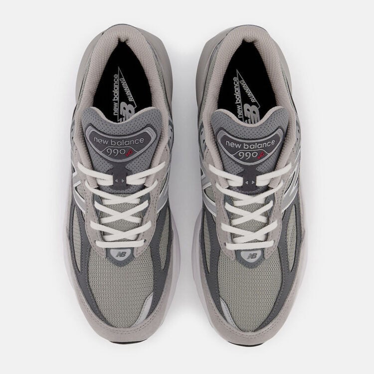 Men's New Balance 990v6 Grey Shoes