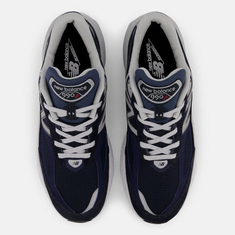Men's New Balance 990v6 Navy Shoes