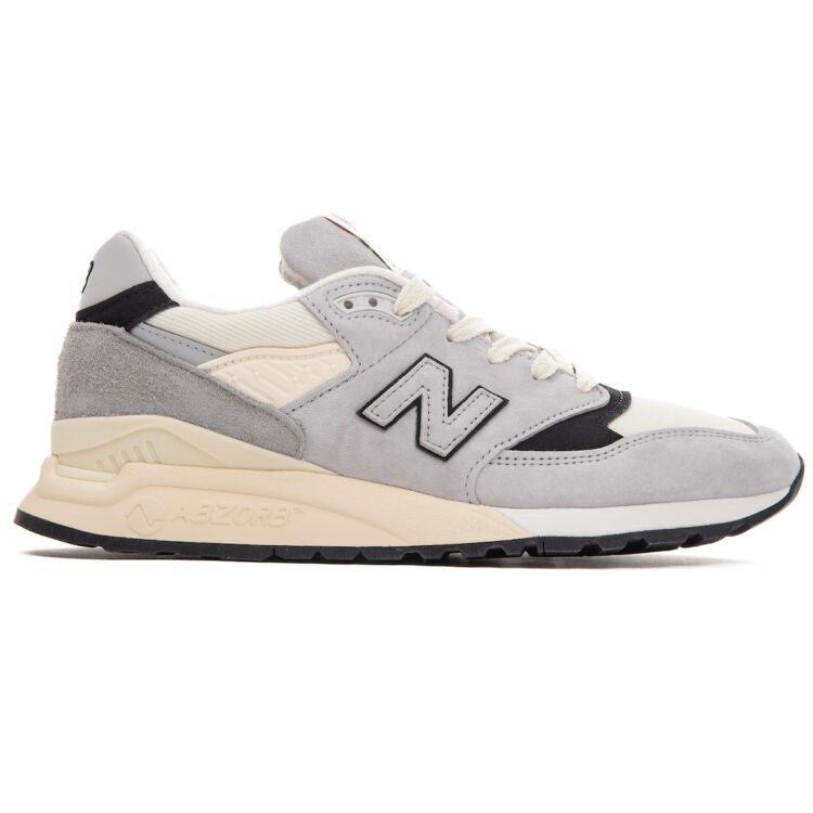 Men's New Balance 998 Grey Cream Shoes