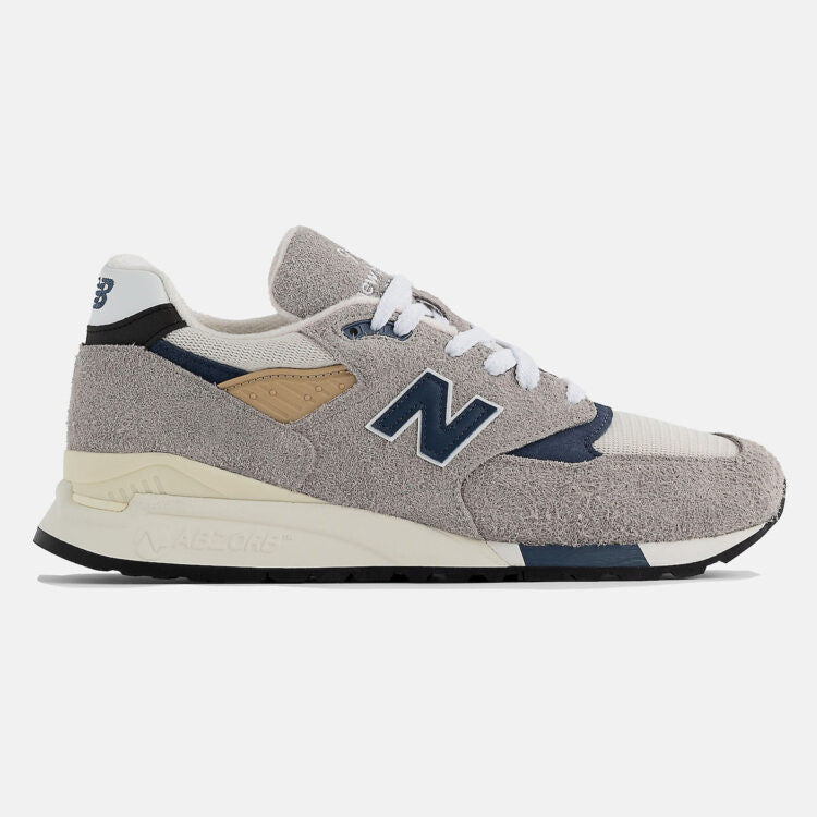 Men's New Balance 998 Grey Navy Shoes