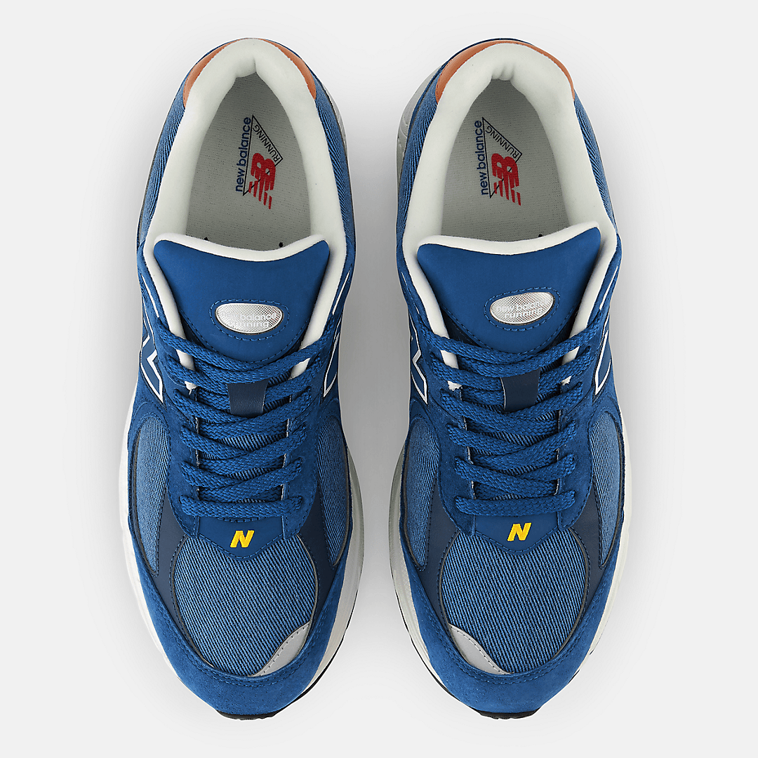 Men's New Balance 2002R Blue Denim Shoes