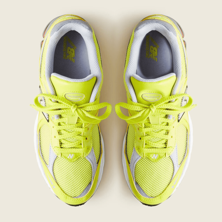 Men's New Balance 2002R Sulphur Yellow Shoes