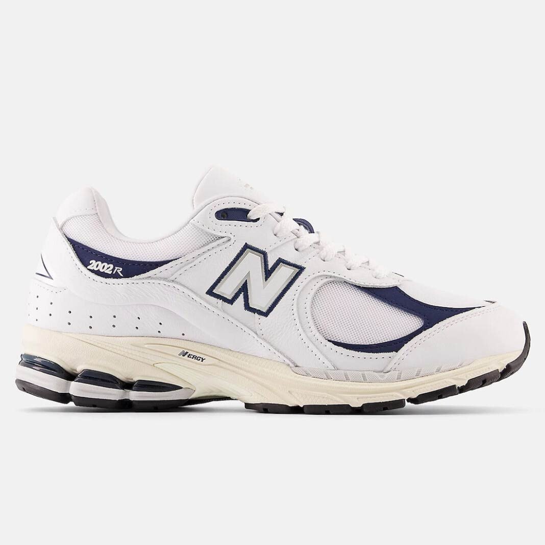 Men's New Balance 2002R White Indigo Shoes