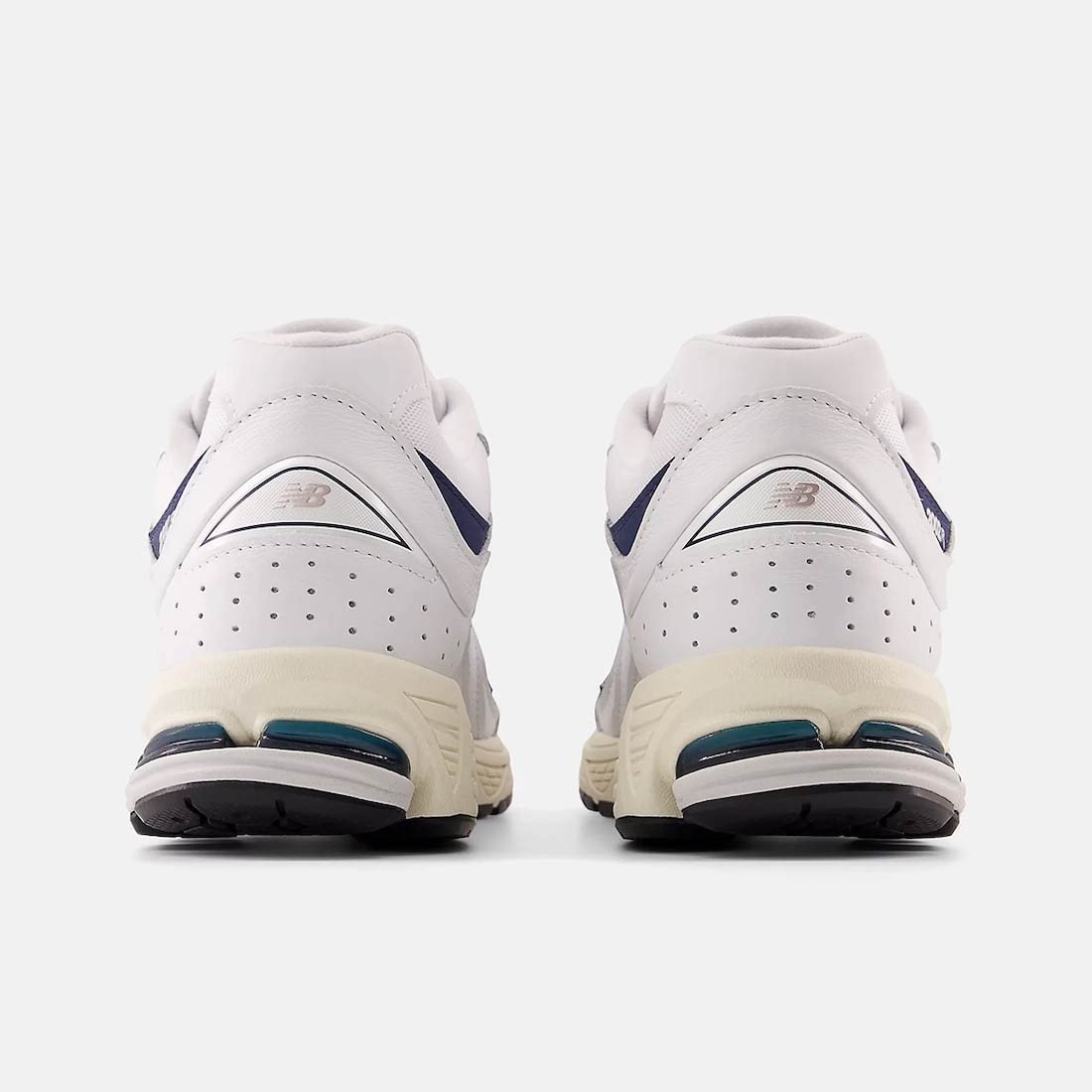 Men's New Balance 2002R White Indigo Shoes
