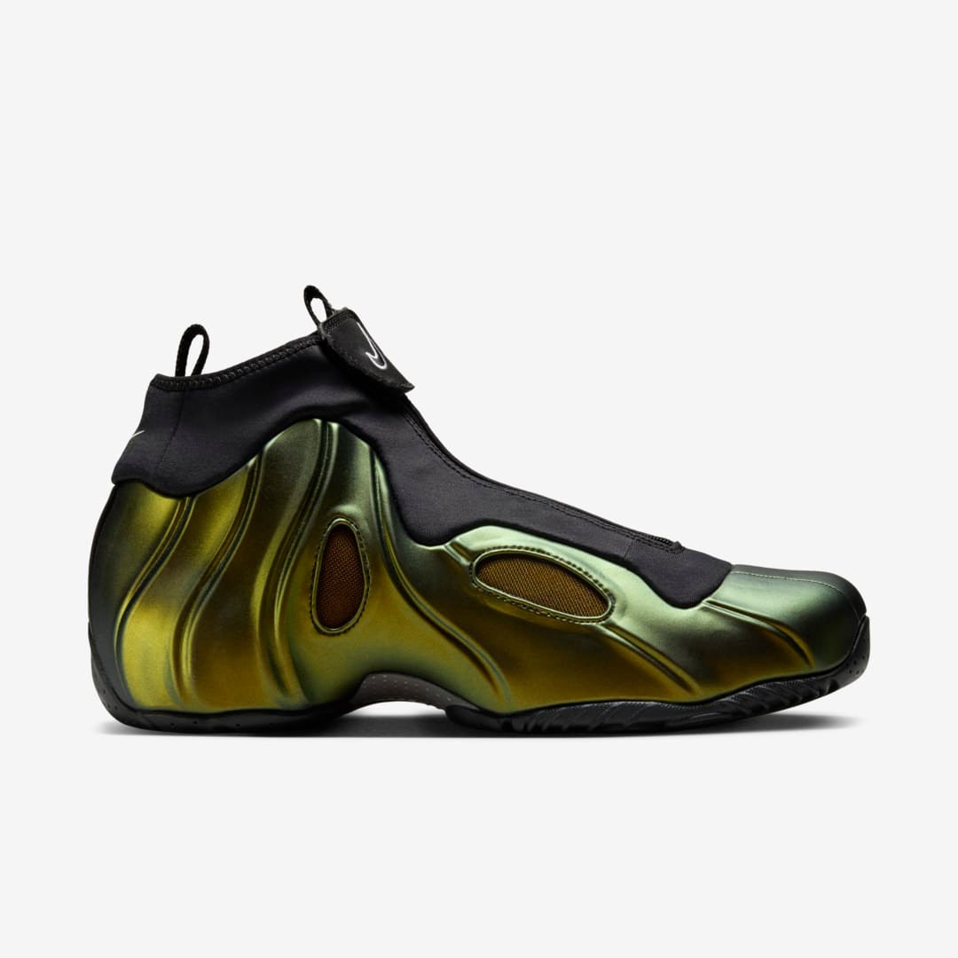 Men's Nike Air Flightposite Metallic Gold Shoes