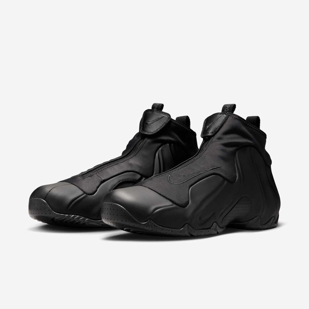 Men's Nike Air Flightposite Triple Black Shoes