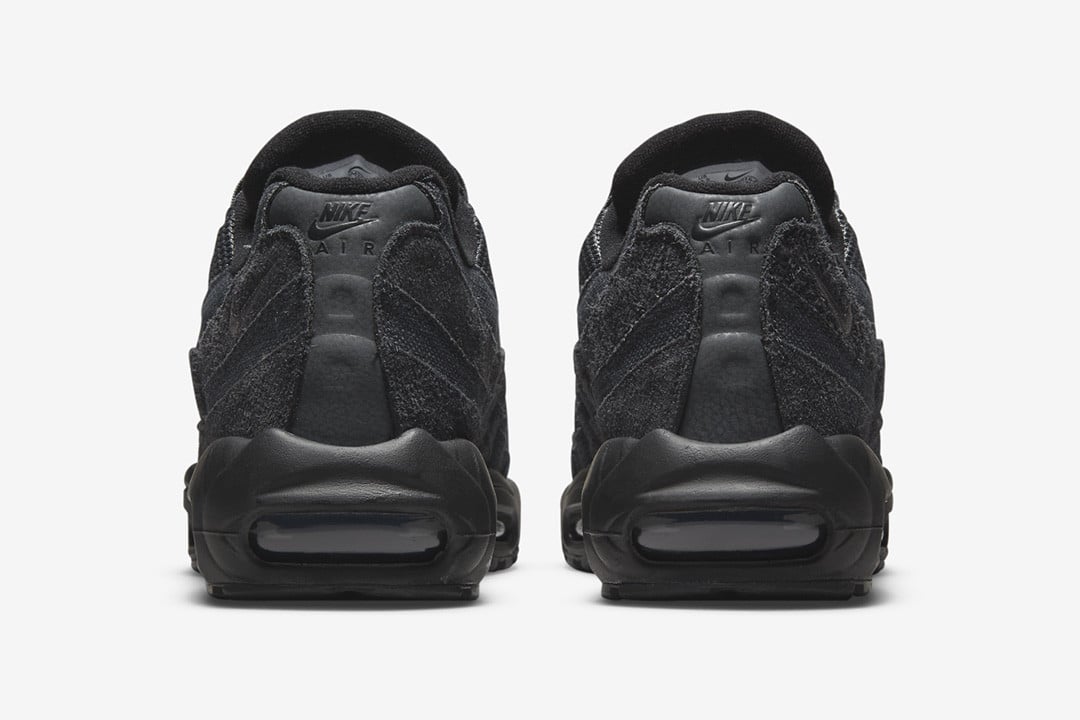 Men's Nike Air Max 95 Black Iron Grey Shoes