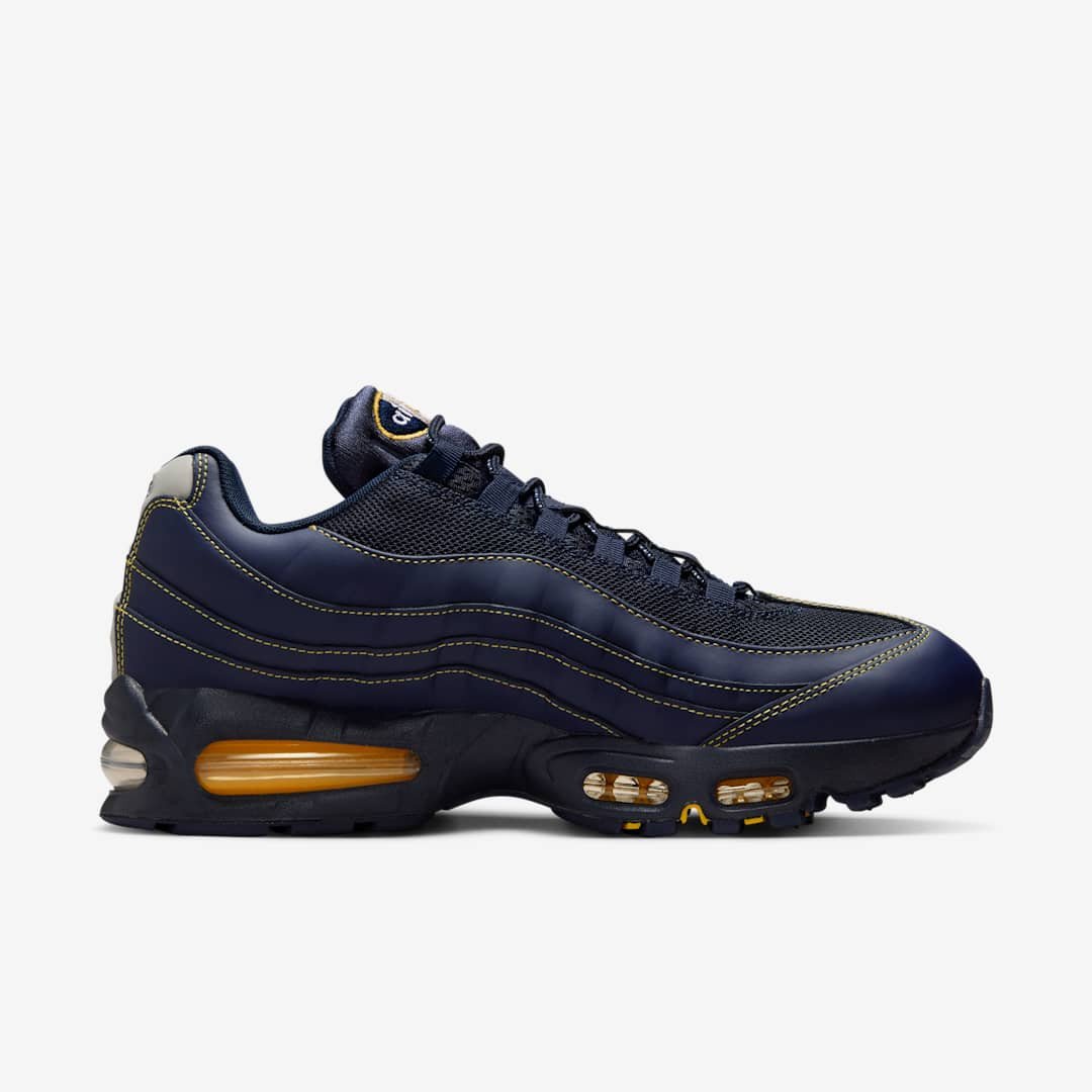 Men's Nike Air Max 95 Obsidian Varsity Maize Shoes