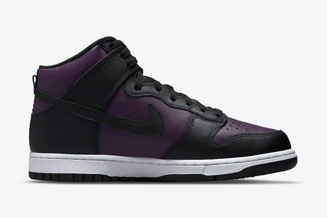 Men's Nike Dunk High Black Shoes