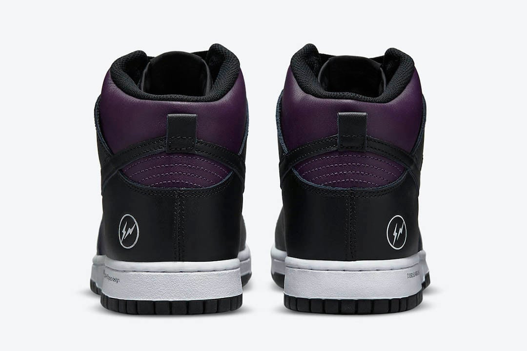 Men's Nike Dunk High Black Shoes