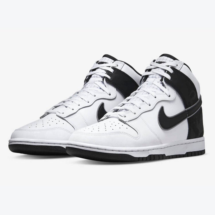 Men's Nike Dunk High Black-White Shoes