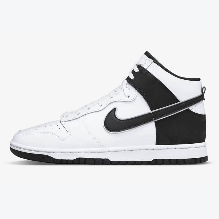 Men's Nike Dunk High Black-White Shoes