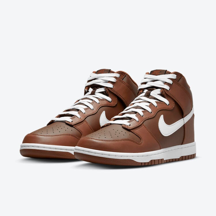 Men's Nike Dunk High Chocolate Shoes