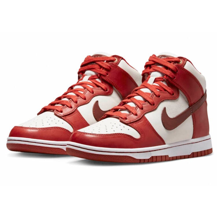 Men's Nike Dunk High Cinnabar Shoes
