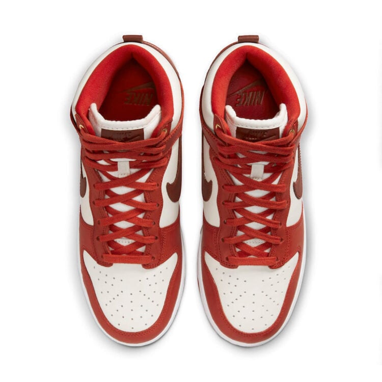Men's Nike Dunk High Cinnabar Shoes