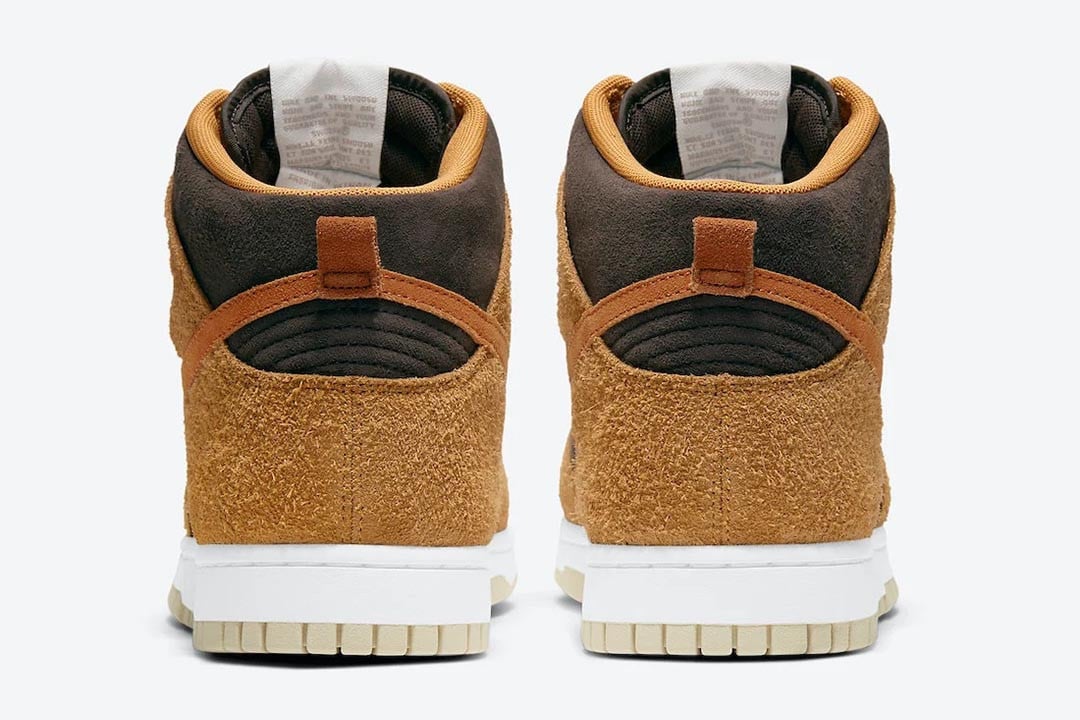 Men's Nike Dunk High Dark Russet Shoes