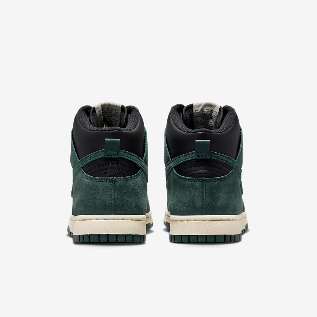 Men's Nike Dunk High Faded Spruce Shoes