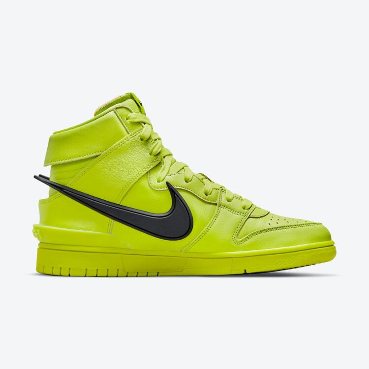 Men's Nike Dunk High Flash Lime Shoes