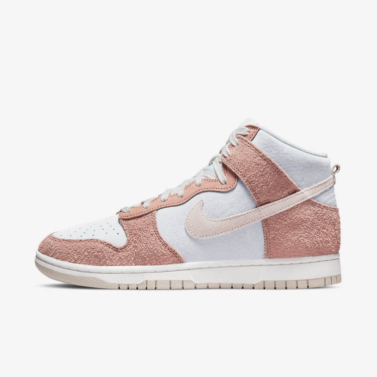 Men's Nike Dunk High Fossil Rose Shoes