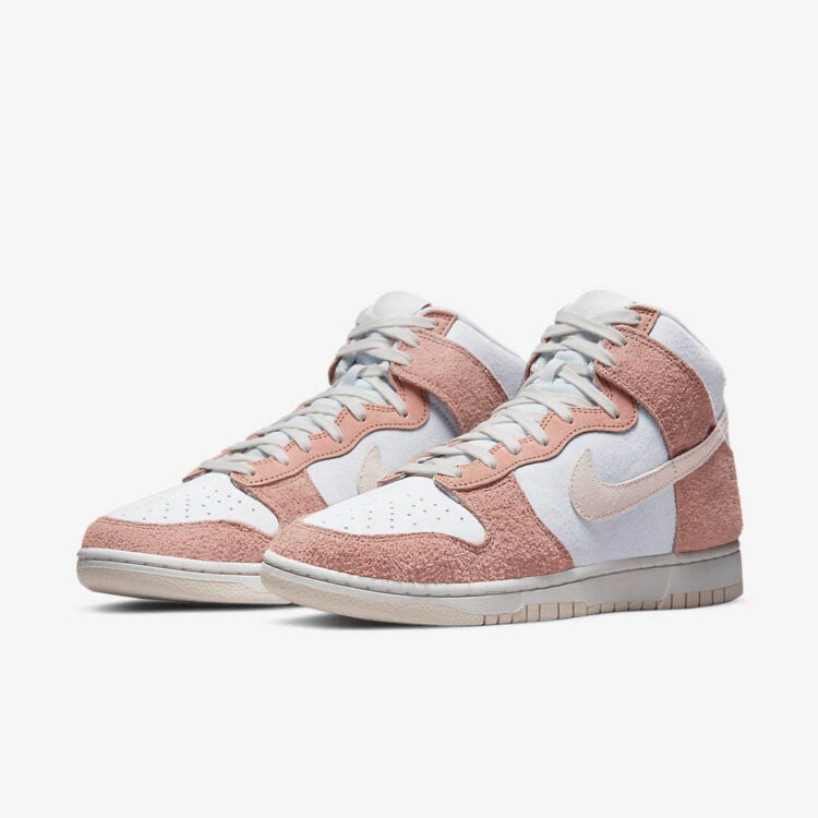 Men's Nike Dunk High Fossil Rose Shoes