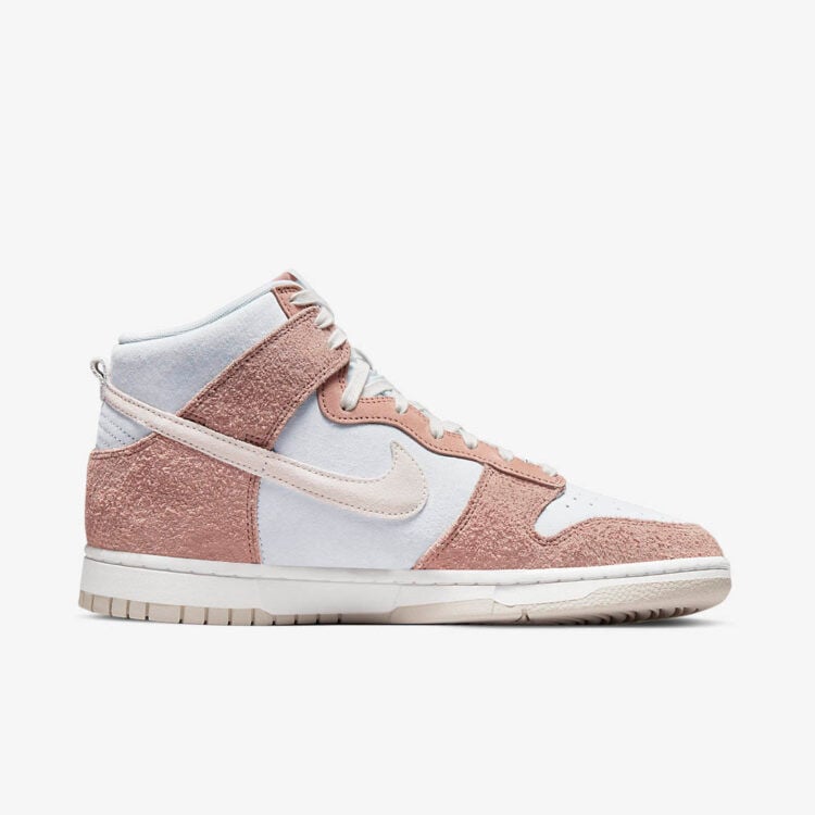 Men's Nike Dunk High Fossil Rose Shoes