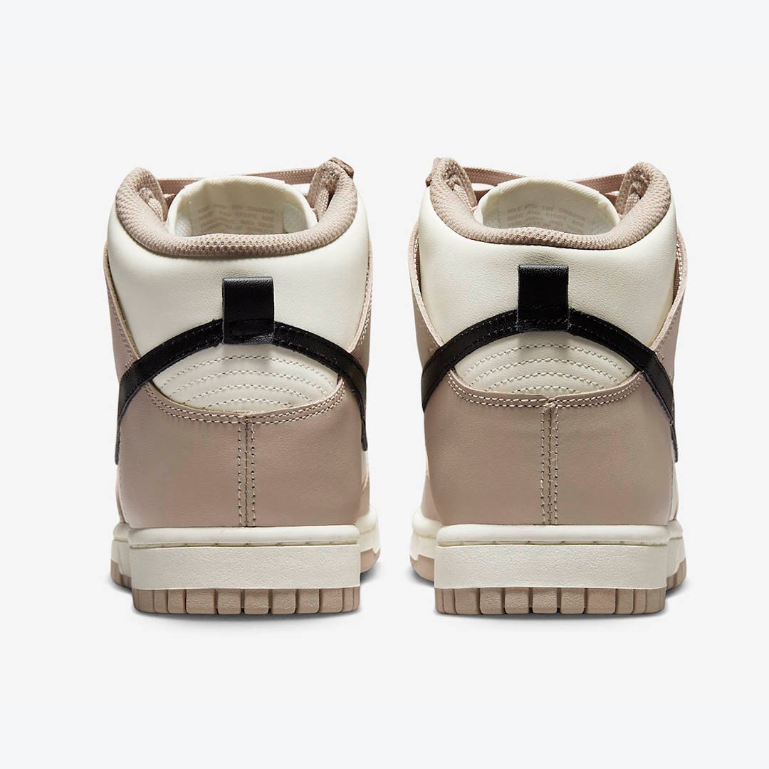 Men's Nike Dunk High Fossil Stone Shoes