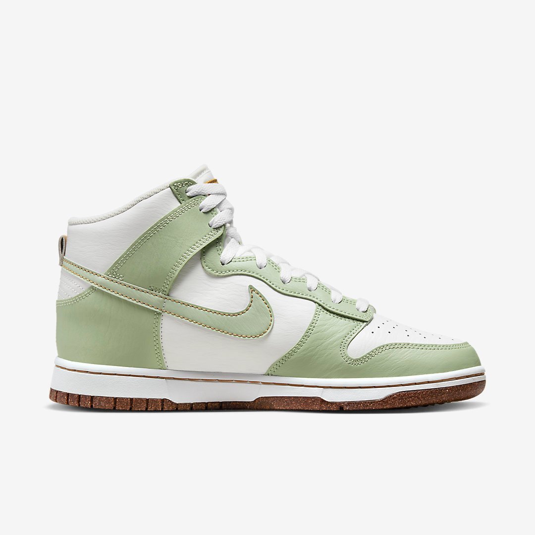 Men's Nike Dunk High Honeydew Shoes