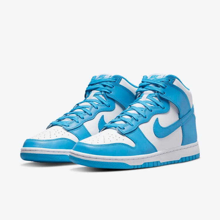 Men's Nike Dunk High Laser Blue Shoes