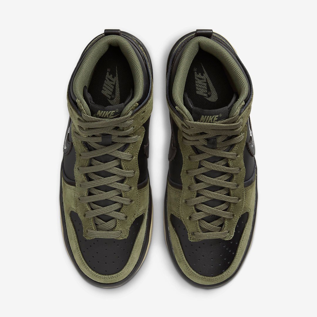 Men's Nike Dunk High Medium Olive Shoes