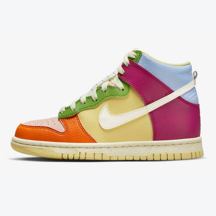 Men's Nike Dunk High Multi Shoes