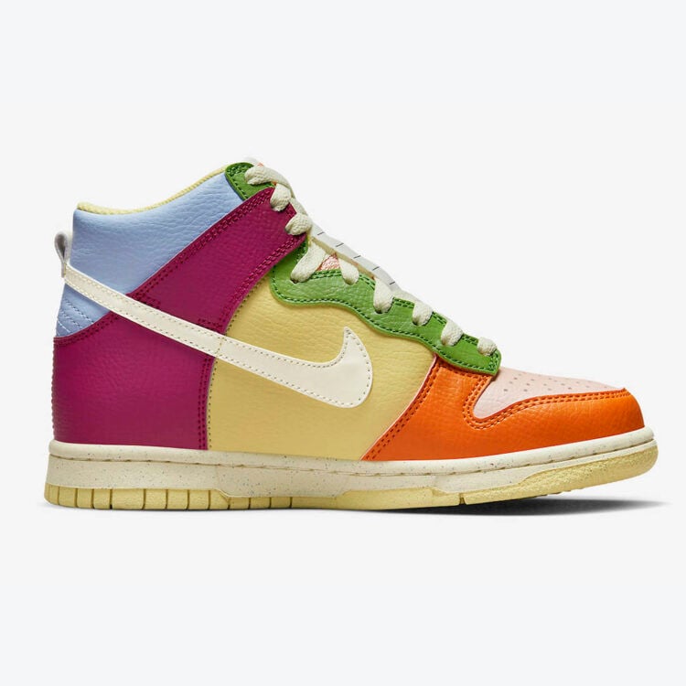 Men's Nike Dunk High Multi Shoes