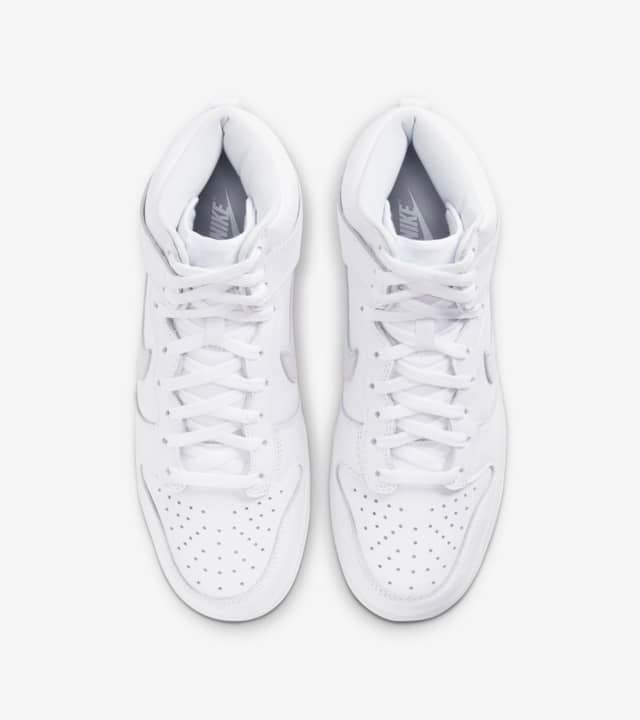 Men's Nike Dunk High Pure Platinum Shoes
