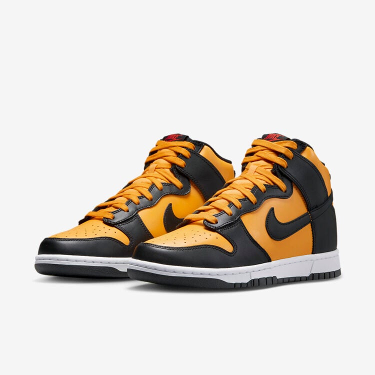 Men's Nike Dunk High Reverse Goldenrod Shoes