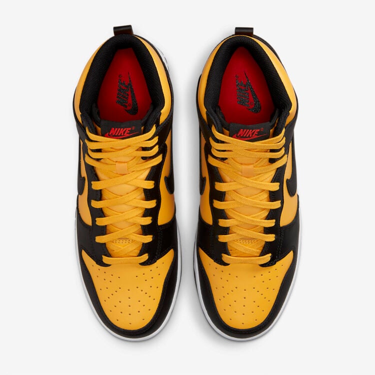 Men's Nike Dunk High Reverse Goldenrod Shoes