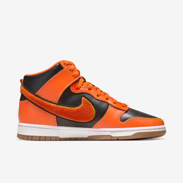 Men's Nike Dunk High Safety Orange Shoes