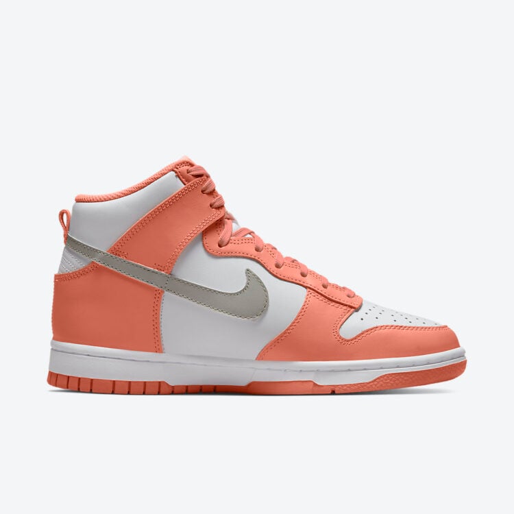 Men's Nike Dunk High Salmon Shoes