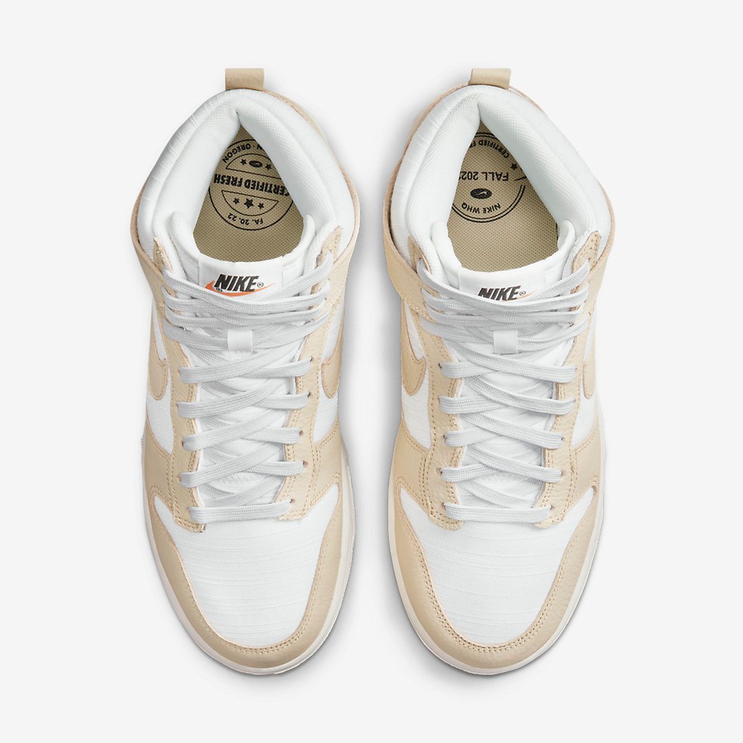 Men's Nike Dunk High Team Gold Shoes