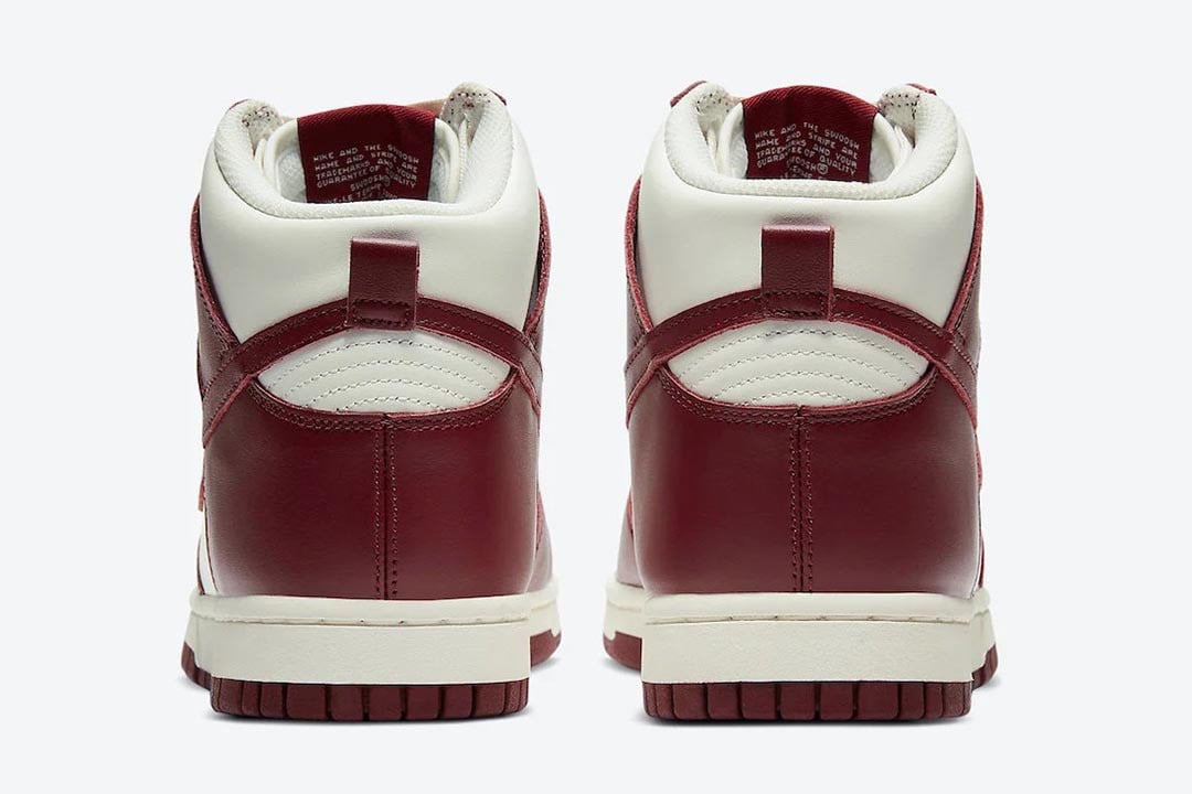 Men's Nike Dunk High Team Red Shoes