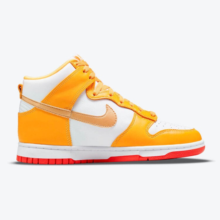 Men's Nike Dunk High University Gold Shoes