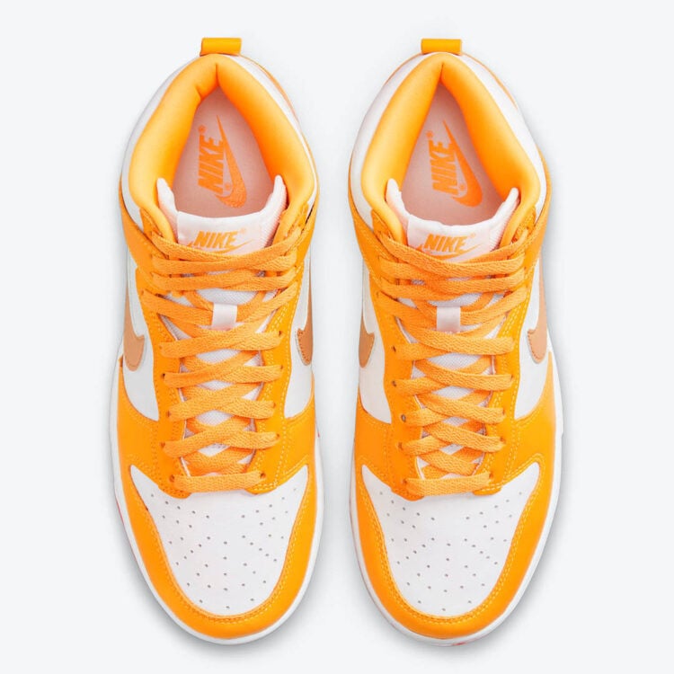 Men's Nike Dunk High University Gold Shoes