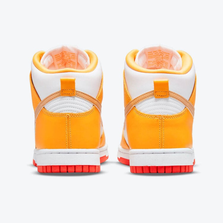 Men's Nike Dunk High University Gold Shoes