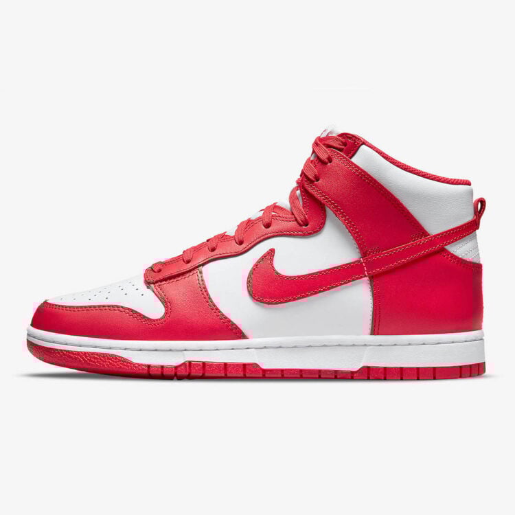 Men's Nike Dunk High University Red Shoes