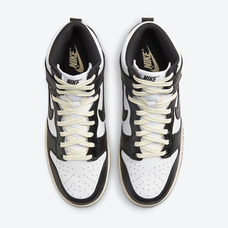 Men's Nike Dunk High Vintage Black Shoes