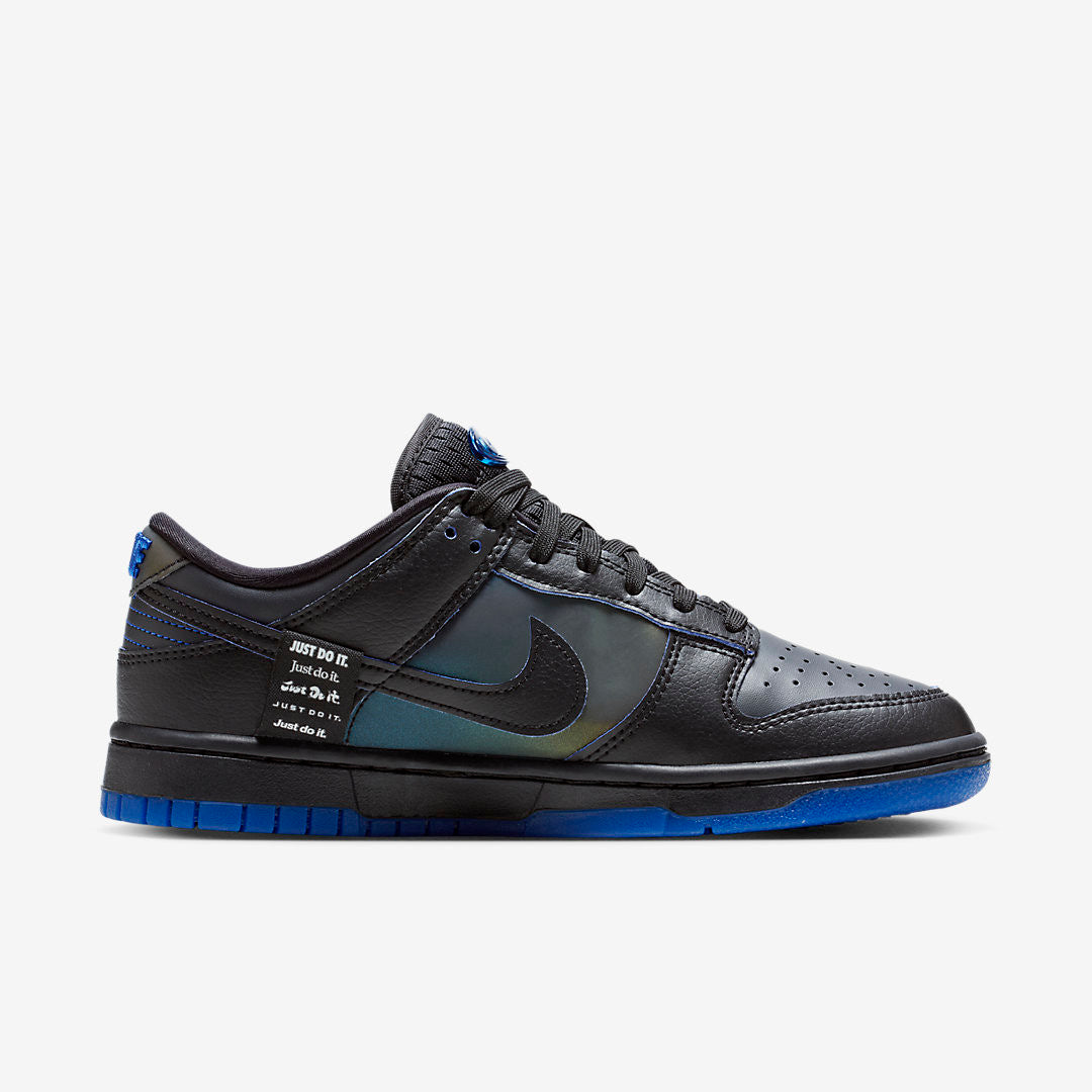 Men's Nike Dunk Low Black-Game Royal Shoes