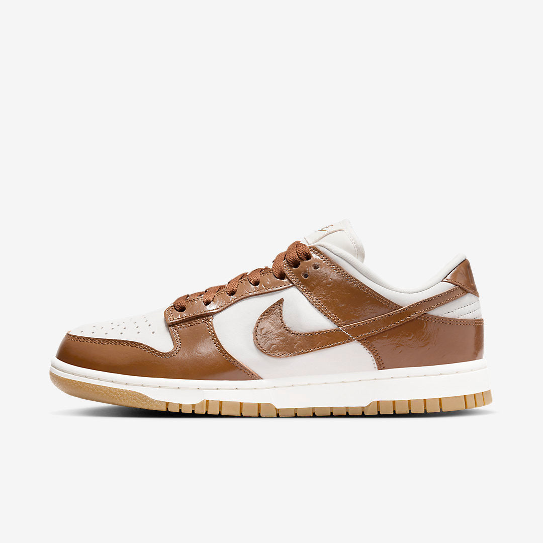 Men's Nike Dunk Low Brown Ostrich Shoes