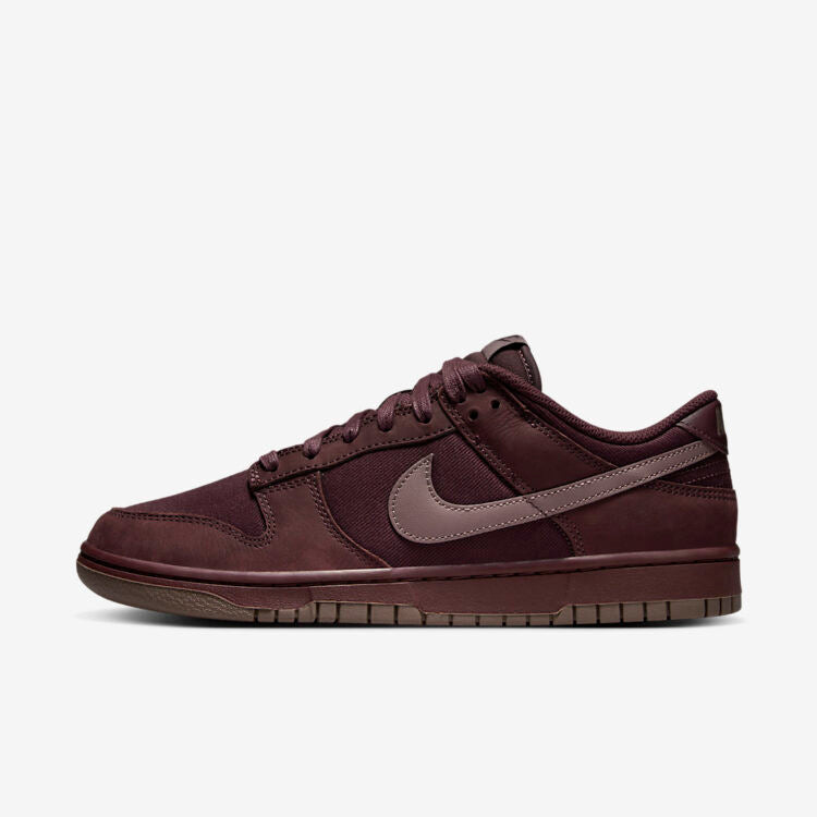 Men's Nike Dunk Low Burgundy Crush Shoes