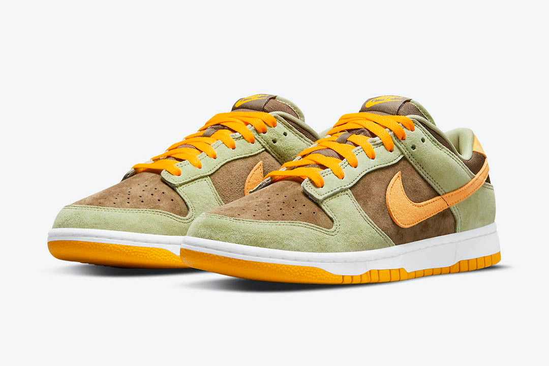 Men's Nike Dunk Low Dusty Olive Shoes