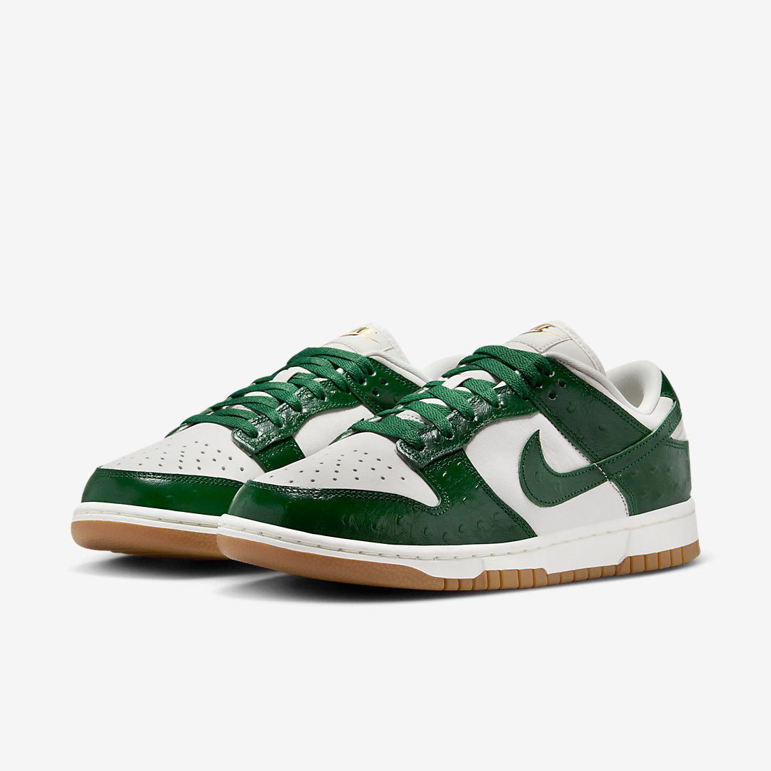 Men's Nike Dunk Low Green Ostrich Shoes